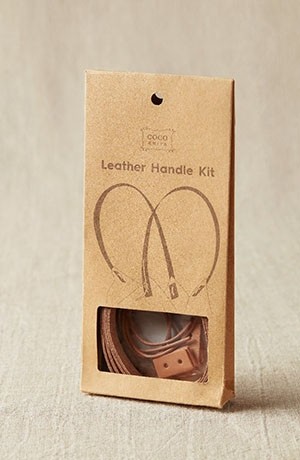 Coco Knits leather handle